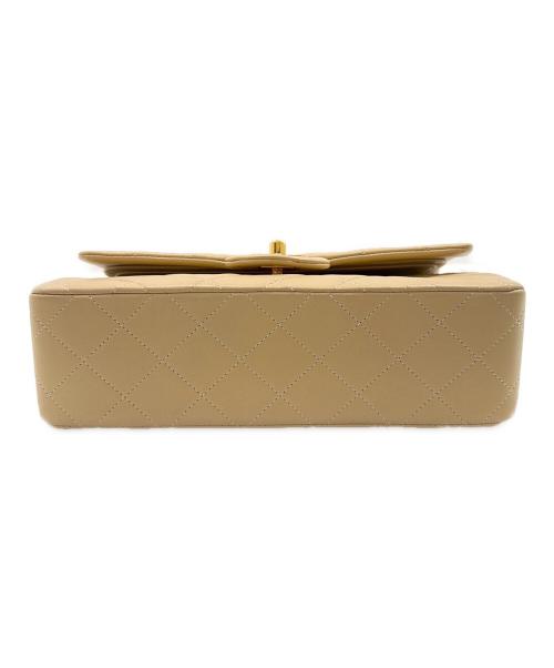 CHANEL（シャネル）CHANEL (シャネル) マトラッセ23 ダブルフラップチェーンショルダーバッグ ベージュ サイズ:23の古着・服飾アイテム