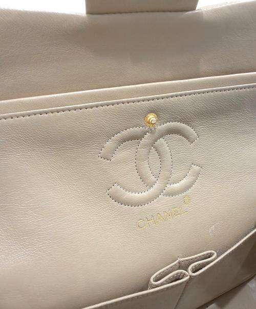 CHANEL（シャネル）CHANEL (シャネル) マトラッセ23 ダブルフラップチェーンショルダーバッグ ベージュ サイズ:23の古着・服飾アイテム