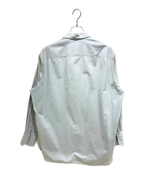 LOUIS VUITTON（ルイ ヴィトン）LOUIS VUITTON (ルイ ヴィトン) コットン長袖シャツ/LOUIS VUITTON 20SS Cotton Long-Sleeve Shirt ライトグレー サイズ:XXLの古着・服飾アイテム