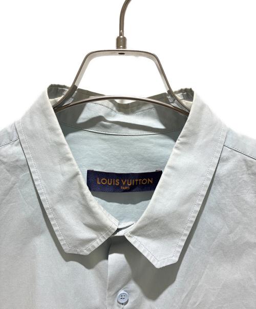 LOUIS VUITTON（ルイ ヴィトン）LOUIS VUITTON (ルイ ヴィトン) コットン長袖シャツ/LOUIS VUITTON 20SS Cotton Long-Sleeve Shirt ライトグレー サイズ:XXLの古着・服飾アイテム