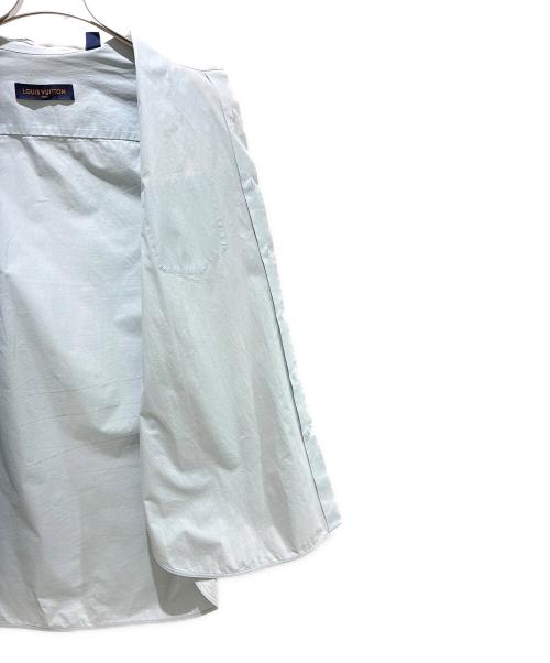 LOUIS VUITTON（ルイ ヴィトン）LOUIS VUITTON (ルイ ヴィトン) コットン長袖シャツ/LOUIS VUITTON 20SS Cotton Long-Sleeve Shirt ライトグレー サイズ:XXLの古着・服飾アイテム