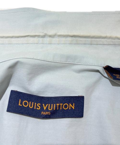 LOUIS VUITTON（ルイ ヴィトン）LOUIS VUITTON (ルイ ヴィトン) コットン長袖シャツ/LOUIS VUITTON 20SS Cotton Long-Sleeve Shirt ライトグレー サイズ:XXLの古着・服飾アイテム