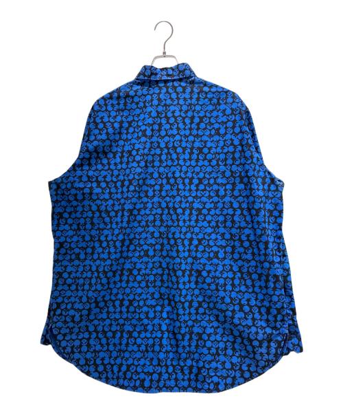 LOUIS VUITTON（ルイ ヴィトン）LOUIS VUITTON (ルイ ヴィトン) パーフォレーテッドモノグラムパターン 長袖シャツ/RM192M ORS HHS20W ブルー サイズ:XXLの古着・服飾アイテム
