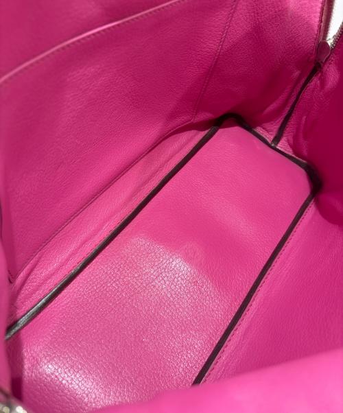 HERMES（エルメス）HERMES (エルメス) ボリード1923 30/Bolide 1923 30/ハンドバッグ ピンク系/シルバー金具 サイズ:30の古着・服飾アイテム