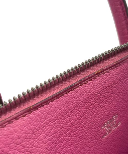 HERMES（エルメス）HERMES (エルメス) ボリード1923 30/Bolide 1923 30/ハンドバッグ ピンク系/シルバー金具 サイズ:30の古着・服飾アイテム