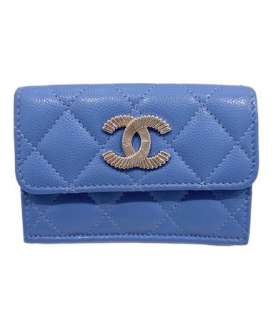 中古・古着通販】CHANEL (シャネル) ココマークコンパクトウォレット