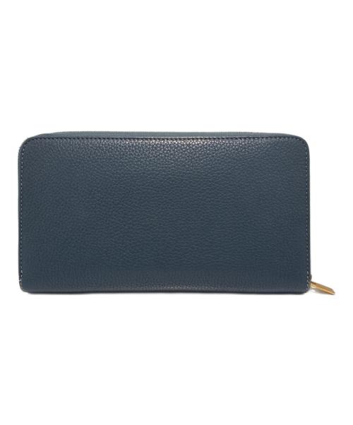 CELINE（セリーヌ）CELINE (セリーヌ) Large Zip Wallet/ラージジップウォレット グレーの古着・服飾アイテム