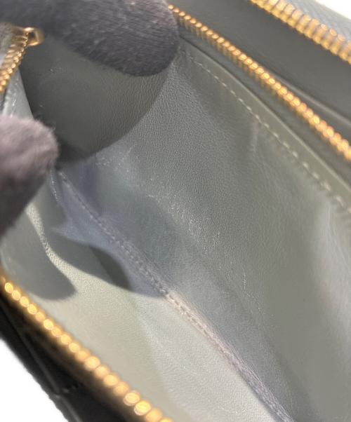 CELINE（セリーヌ）CELINE (セリーヌ) Large Zip Wallet/ラージジップウォレット グレーの古着・服飾アイテム