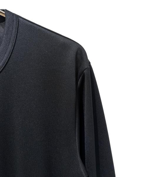 COMME des GARCONS（コムデギャルソン）COMME des GARCONS (コムデギャルソン) フリルデザインカットソー ブラック サイズ:XSの古着・服飾アイテム