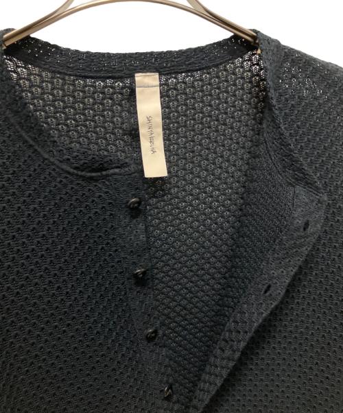 SHINYA KOZUKA（シンヤコズカ）SHINYA KOZUKA (シンヤコズカ) カーディガン ブラック サイズ:Ｌの古着・服飾アイテム