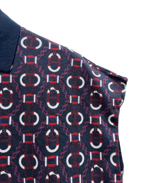 HERMES（エルメス）HERMES (エルメス) シェーヌダンクルワンピース/3E4512DB ネイビー サイズ:40の古着・服飾アイテム