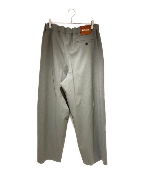 LOEWE（ロエベ）LOEWE (ロエベ) ドローストリング トラウザーズ/H526Y04WI2 オリーブ サイズ:Lの古着・服飾アイテム