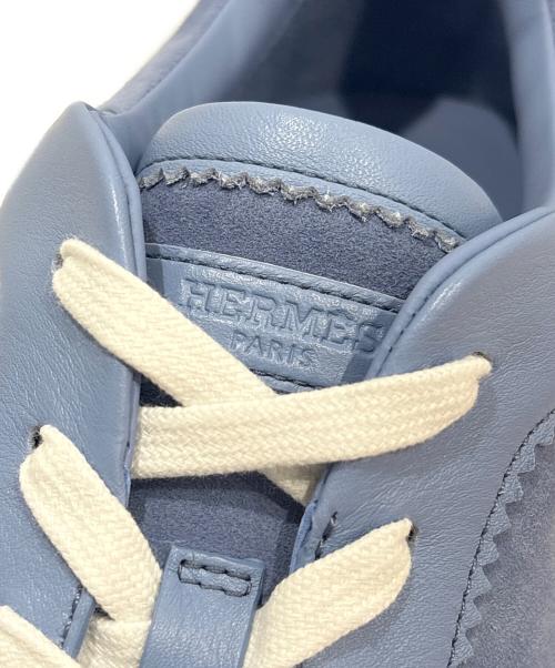 HERMES（エルメス）HERMES (エルメス) バウンシングスニーカー/H221176Z スカイブルー サイズ:43の古着・服飾アイテム