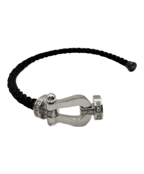 FRED（フレッド）FRED (フレッド) Force 10 Large Model Half-Diamond Bracelet/フォース10ラージモデルハーフダイヤブレスレット/0B0026-6B0275 サイズ:Large/ﾗｰｼﾞ/16.0cmの古着・服飾アイテム