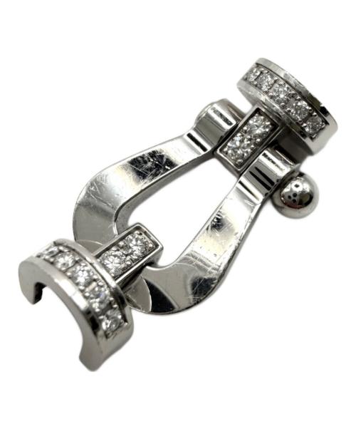 FRED（フレッド）FRED (フレッド) Force 10 Large Model Half-Diamond Bracelet/フォース10ラージモデルハーフダイヤブレスレット/0B0026-6B0275 サイズ:Large/ﾗｰｼﾞ/16.0cmの古着・服飾アイテム