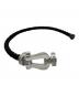 FRED (フレッド) Force 10 Large Model Half-Diamond Bracelet/フォース10ラージモデルハーフダイヤブレスレット/0B0026-6B0275 サイズ:Large/ﾗｰｼﾞ/16.0cm：350000円