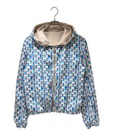 LOUIS VUITTON（ルイ ヴィトン）の古着「リバーシブル ウインドブレーカー/1AJUVX」｜ベージュ×マルチカラー