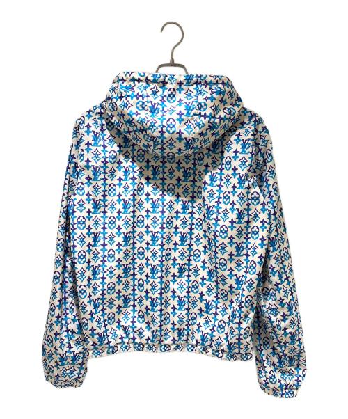 LOUIS VUITTON（ルイ ヴィトン）LOUIS VUITTON (ルイ ヴィトン) リバーシブル ウインドブレーカー/1AJUVX ベージュ×マルチカラー サイズ:44の古着・服飾アイテム