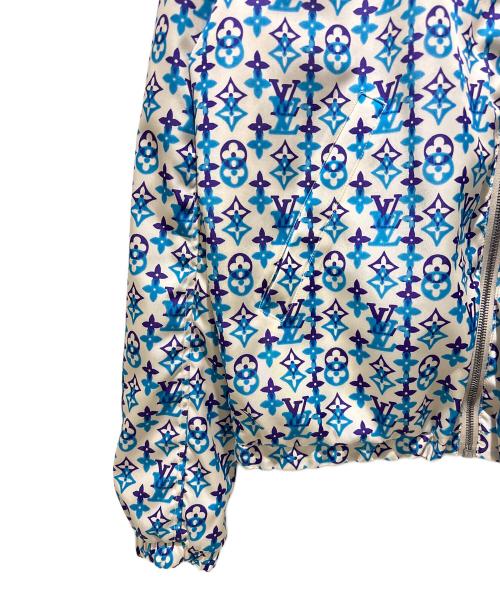 LOUIS VUITTON（ルイ ヴィトン）LOUIS VUITTON (ルイ ヴィトン) リバーシブル ウインドブレーカー/1AJUVX ベージュ×マルチカラー サイズ:44の古着・服飾アイテム
