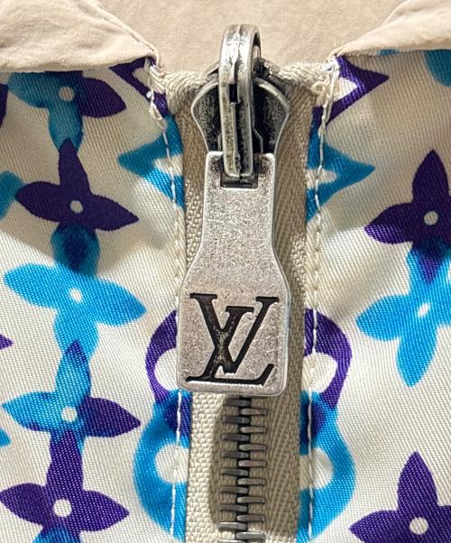 LOUIS VUITTON（ルイ ヴィトン）LOUIS VUITTON (ルイ ヴィトン) リバーシブル ウインドブレーカー/1AJUVX ベージュ×マルチカラー サイズ:44の古着・服飾アイテム
