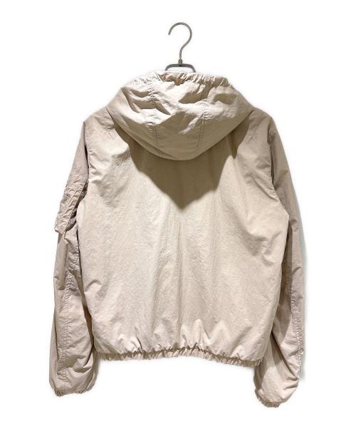 LOUIS VUITTON（ルイ ヴィトン）LOUIS VUITTON (ルイ ヴィトン) リバーシブル ウインドブレーカー/1AJUVX ベージュ×マルチカラー サイズ:44の古着・服飾アイテム