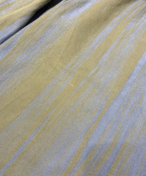 ISSEY MIYAKE MEN（イッセイミヤケメン）ISSEY MIYAKE MEN (イッセイミヤケメン) COTTON JACQUARD PANTS オリーブ サイズ:3の古着・服飾アイテム