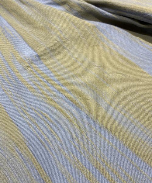 ISSEY MIYAKE MEN（イッセイミヤケメン）ISSEY MIYAKE MEN (イッセイミヤケメン) COTTON JACQUARD PANTS オリーブ サイズ:3の古着・服飾アイテム