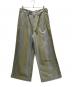 ISSEY MIYAKE MEN（イッセイミヤケメン）の古着「COTTON JACQUARD PANTS」｜オリーブ