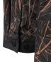 中古・古着 ISSEY MIYAKE MEN (イッセイミヤケメン) スケッチデザインジャンプスーツ ブラック×ブラウン サイズ:3：50000円