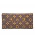 LOUIS VUITTON (ルイ ヴィトン) ポルトフォイユサラNM/長財布 ブラウン：50000円