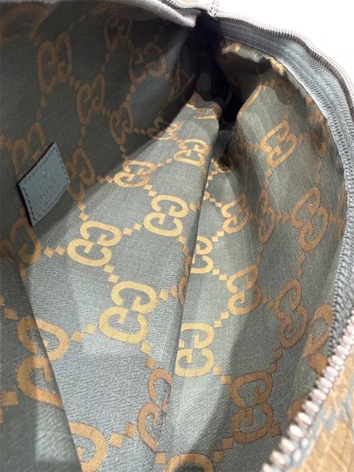 GUCCI（グッチ）GUCCI (グッチ) GGウエストバッグ グリーン サイズ:-の古着・服飾アイテム
