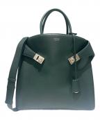 Ferragamoフェラガモ）の古着「Hug トートバッグ」｜グリーン