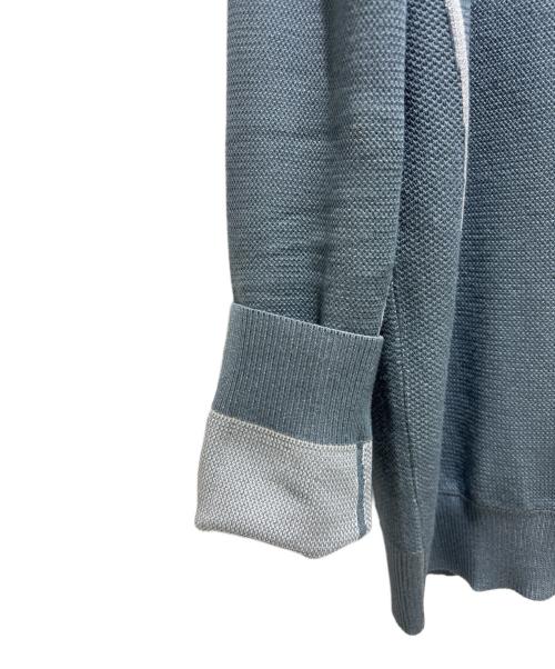 Berluti（ベルルッティ）Berluti (ベルルッティ) ハーフジップデザインニット ブルー サイズ:XLの古着・服飾アイテム