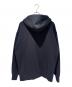 VALENTINO (ヴァレンティノ) ロゴ刺繍ジップアップパーカー/7V3MF29PB36 ブラック サイズ:L：60000円