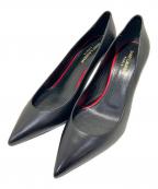 Saint Laurent Parisサンローランパリ）の古着「Heeled Pumps/ヒールパンプス」｜ブラック