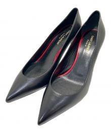 Saint Laurent Paris（サンローランパリ）の古着「Heeled Pumps/ヒールパンプス」｜ブラック