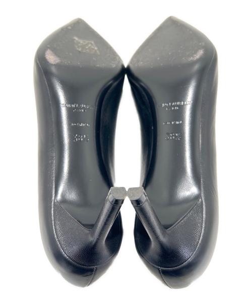 Saint Laurent Paris（サンローランパリ）Saint Laurent Paris (サンローランパリ) Heeled Pumps/ヒールパンプス ブラック サイズ:38 1/2の古着・服飾アイテム