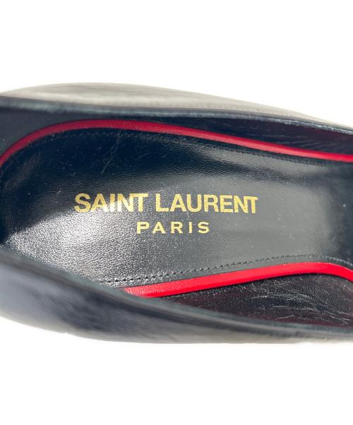Saint Laurent Paris（サンローランパリ）Saint Laurent Paris (サンローランパリ) Heeled Pumps/ヒールパンプス ブラック サイズ:38 1/2の古着・服飾アイテム