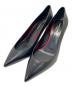 Saint Laurent Paris（サンローランパリ）の古着「Heeled Pumps/ヒールパンプス」｜ブラック