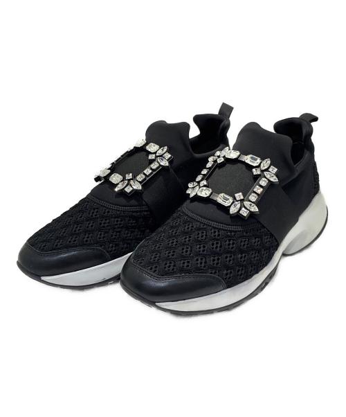 Roger Vivier（ロジェ ヴィヴィエ）Roger Vivier (ロジェ ヴィヴィエ) ヴィヴ ラン スニーカー/RVW50624180KOTB999 ブラック サイズ:39　1/2の古着・服飾アイテム