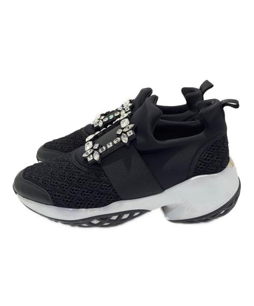 Roger Vivier（ロジェ ヴィヴィエ）Roger Vivier (ロジェ ヴィヴィエ) ヴィヴ ラン スニーカー/RVW50624180KOTB999 ブラック サイズ:39　1/2の古着・服飾アイテム
