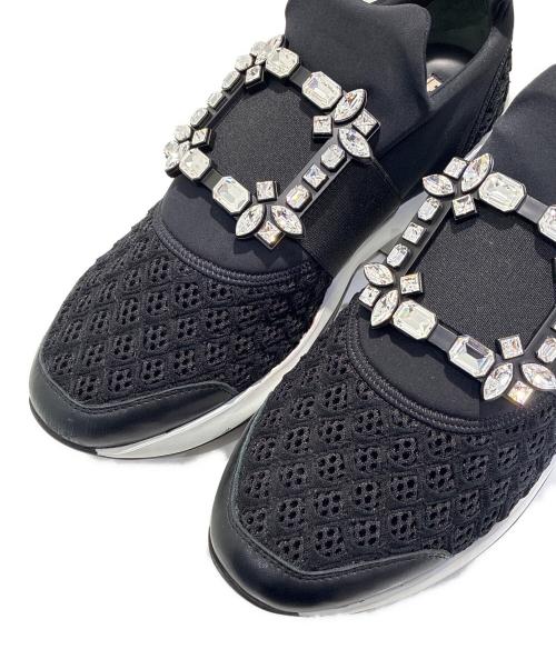 Roger Vivier（ロジェ ヴィヴィエ）Roger Vivier (ロジェ ヴィヴィエ) ヴィヴ ラン スニーカー/RVW50624180KOTB999 ブラック サイズ:39　1/2の古着・服飾アイテム