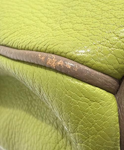 HERMES（エルメス）HERMES (エルメス) バーキン30ヴェルソ/Birkin 30Verso/パーソナルオーダー/マットゴールド金具/□O刻印 グリーン系 サイズ:30の古着・服飾アイテム