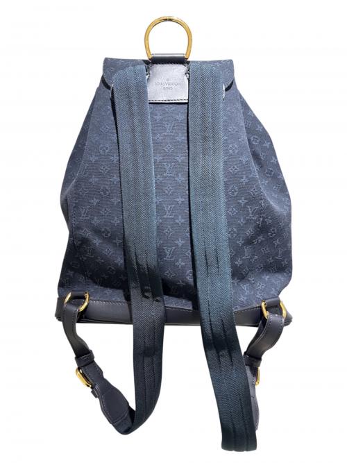 LOUIS VUITTON（ルイ ヴィトン）LOUIS VUITTON (ルイ ヴィトン) ミニ モンスリGM/Monogram Mini Montsouris GM ネイビー サイズ:GMの古着・服飾アイテム