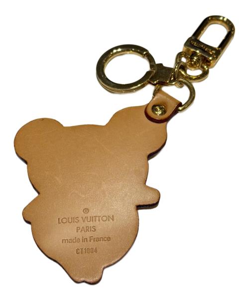LOUIS VUITTON（ルイ ヴィトン）LOUIS VUITTON (ルイ ヴィトン) 村上隆 (ムラカミタカシ) ポルト・クレ/パンダキーホルダー ブラウンの古着・服飾アイテム