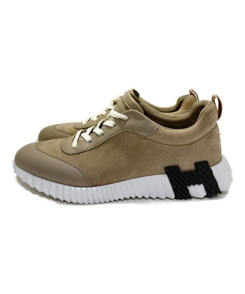 HERMES（エルメス）HERMES (エルメス) バウンシングスニーカー/Bouncing Sneaker ベージュ サイズ:43の古着・服飾アイテム