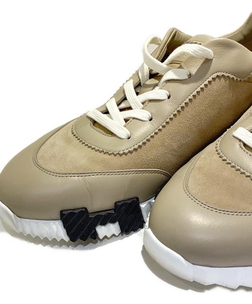HERMES（エルメス）HERMES (エルメス) バウンシングスニーカー/Bouncing Sneaker ベージュ サイズ:43の古着・服飾アイテム