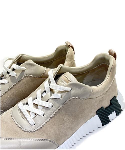 HERMES（エルメス）HERMES (エルメス) バウンシングスニーカー/Bouncing Sneaker ベージュ サイズ:43の古着・服飾アイテム