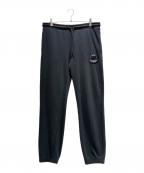 MONCLERモンクレール）の古着「SWEAT BOTTOMS/Logo Patch Sweatpants/ロゴワッペン スウェットパンツ/K20918H00005」｜ブラック