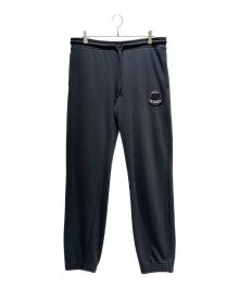 MONCLER（モンクレール）の古着「SWEAT BOTTOMS/Logo Patch Sweatpants/ロゴワッペン スウェットパンツ/K20918H00005」｜ブラック